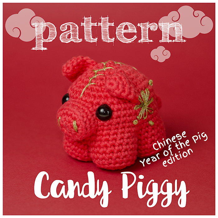 Pattern Candy Piggy (year of the pig edition)