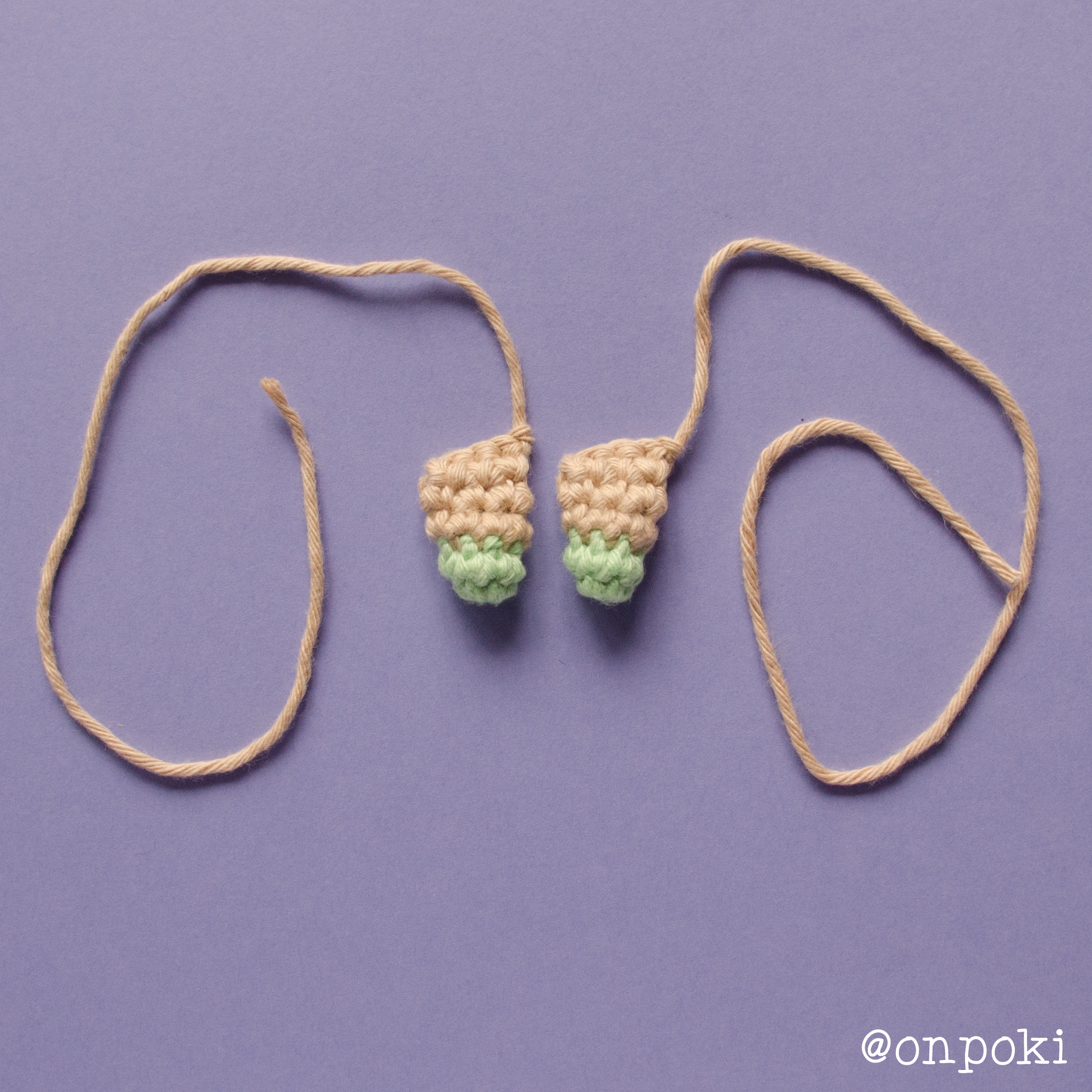 Grogu's finished arms, ready to attach